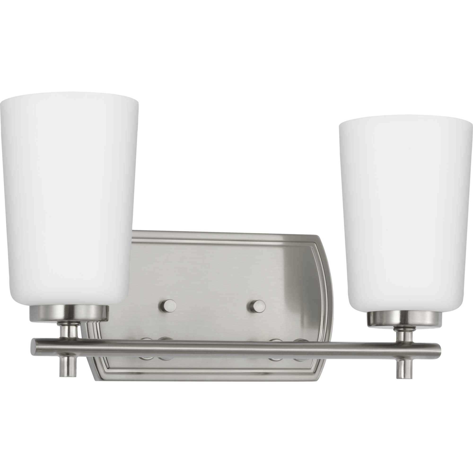 Adley 2 Light 13.88 inch Brushed Nickel Bath Vanity Light Wall Light