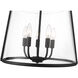 Archis 5 Light 18 inch Matte Black Pendant Ceiling Light