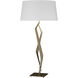 Facet 33.7 inch 100 watt Soft Gold Table Lamp Portable Light in Natural Anna