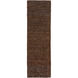 Essential 96 X 30 inch Brown and Black Runner, Jute