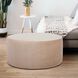 Bella 18 inch Bold Neutral Sand Ottoman