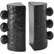 Sanya 9.5 X 4.5 inch Black Bookend Set
