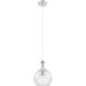 Downtown Urban Astor 1 Light 8 inch Satin Nickel Mini Pendant Ceiling Light