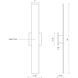 Vesta All-terior Wall Light in Brushed Nickel