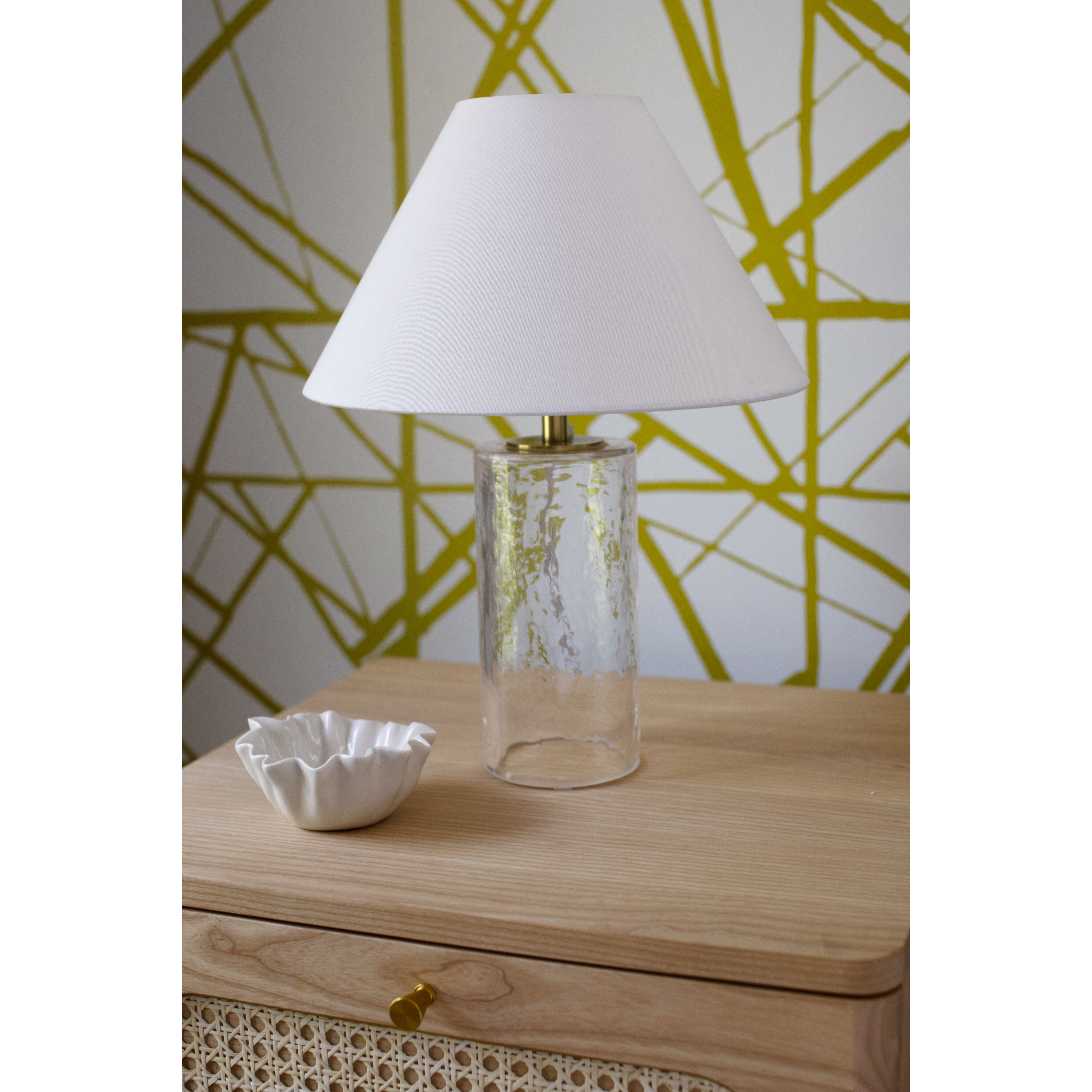 Mandy 16 inch 15.00 watt Aged Brass Table Lamp Portable Light