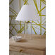 Mandy 16 inch 15.00 watt Aged Brass Table Lamp Portable Light