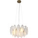 Canada 11 Light 17.7 inch Brass Chandelier Ceiling Light