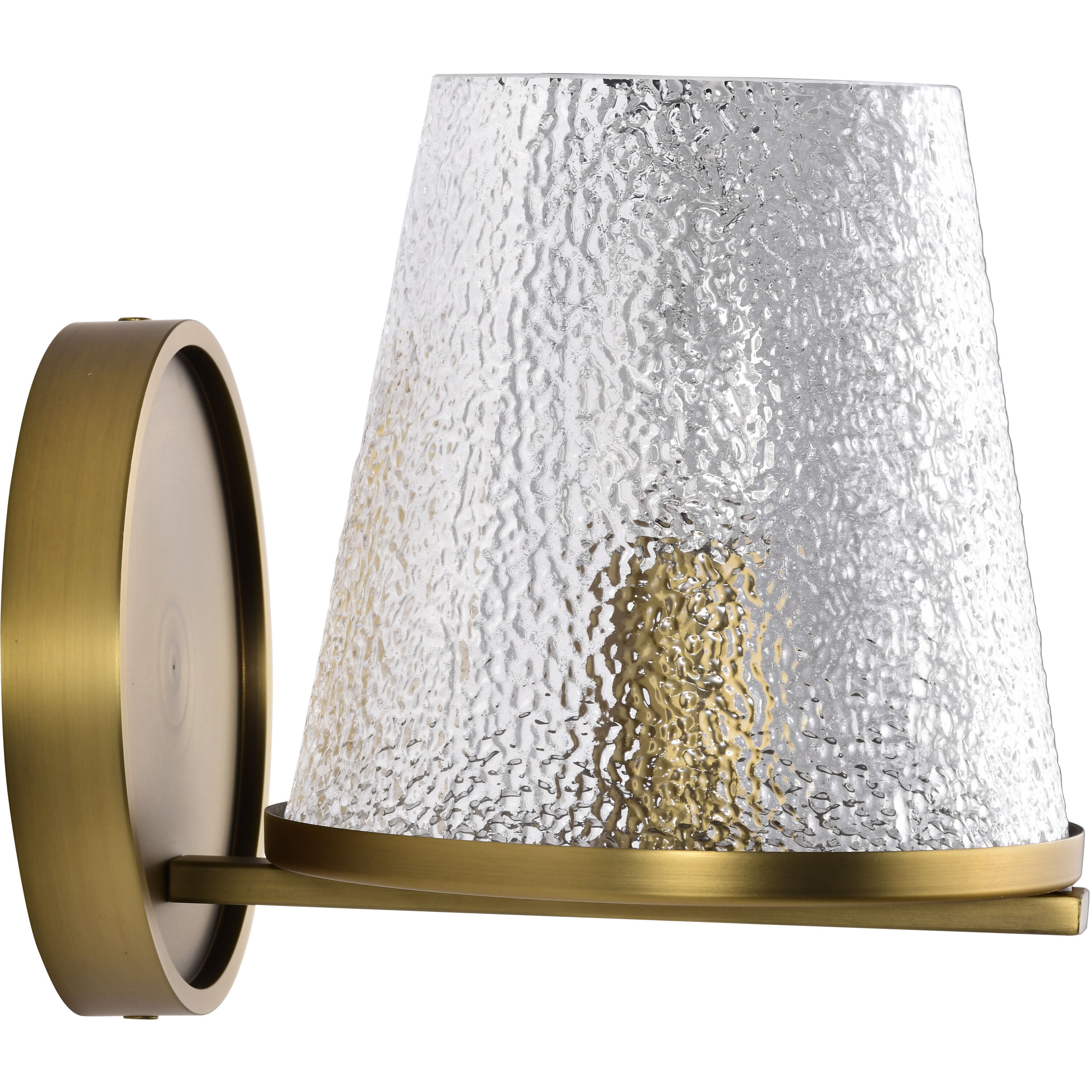 Valentine 6 inch Vintage Brass Vanity Wall Light