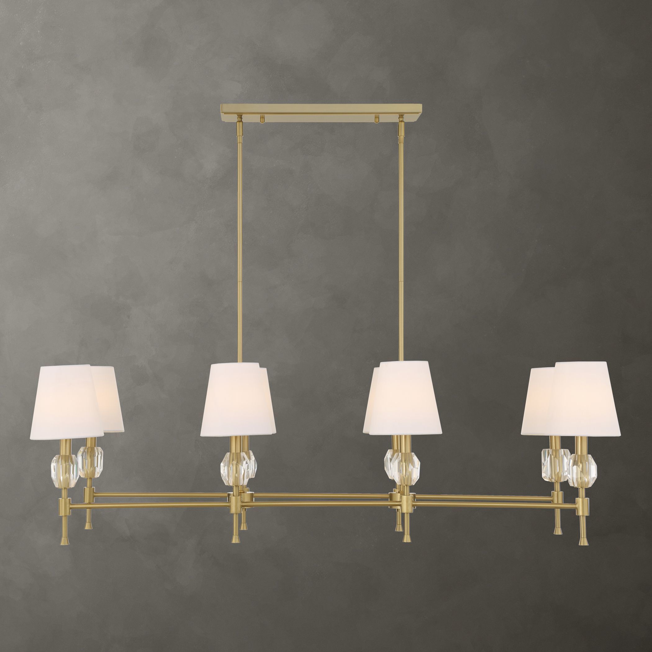 Arques Linear Chandelier Ceiling Light