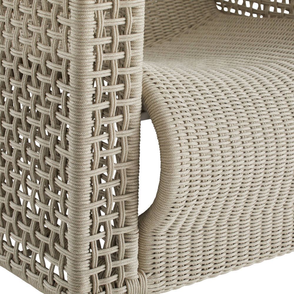 Guidry Buff Outdoor Lounge Chair