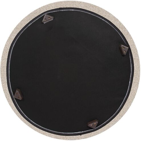 Panama Universal 18 inch Sand 36 Round Ottoman