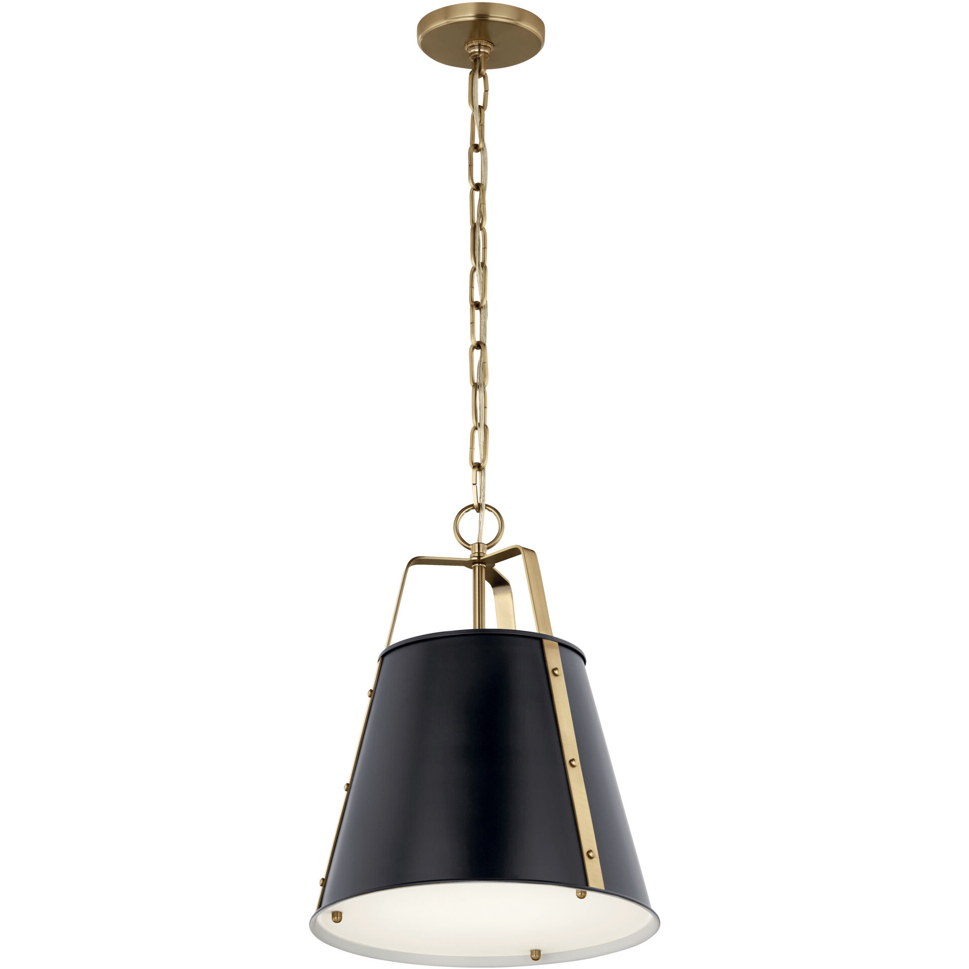 Etcher 1 Light Black Pendant Ceiling Light