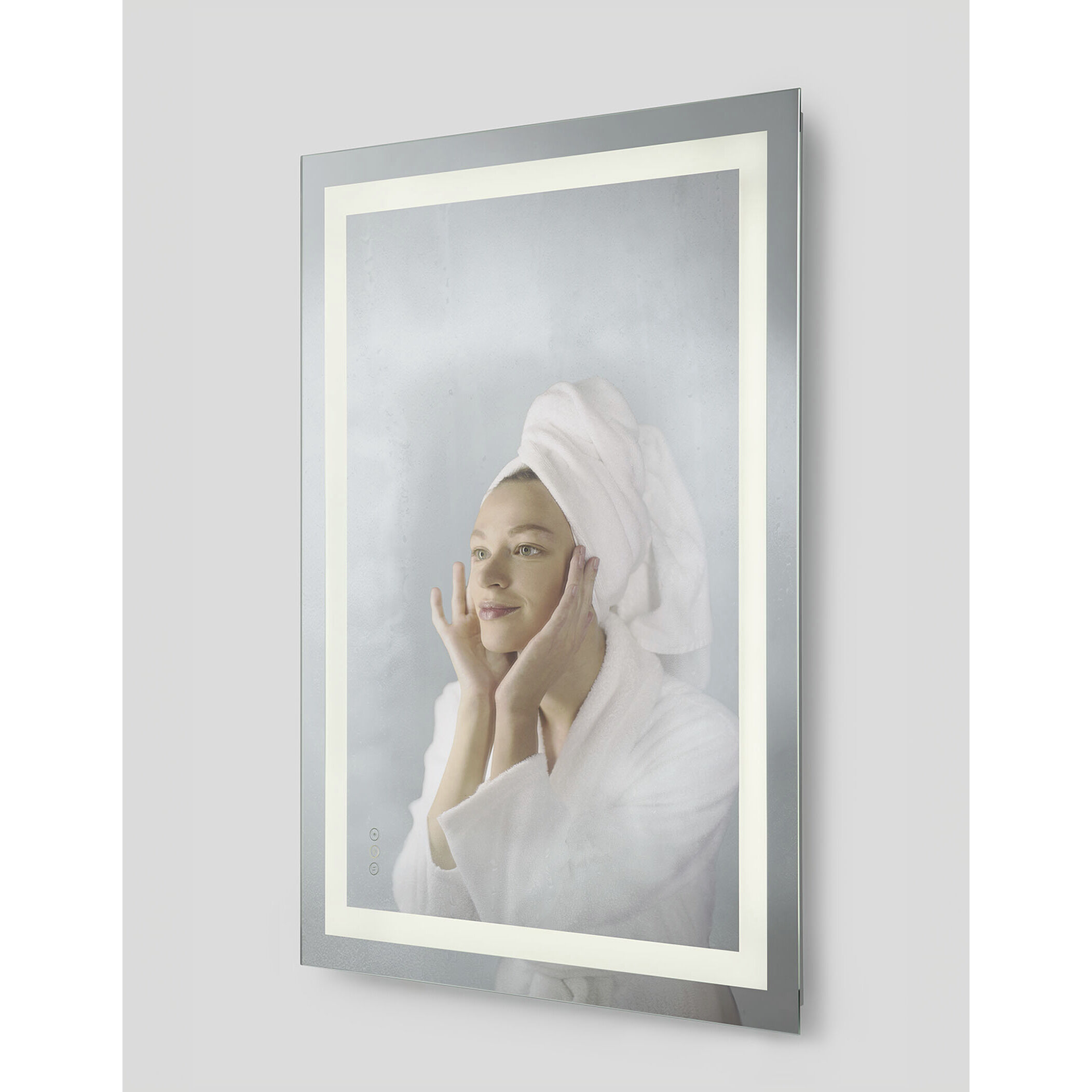 Mera 60 X 36 inch Might Bright White LED Wall Mirror