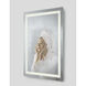 Mera 36 X 30 inch Might Bright White LED Wall Mirror