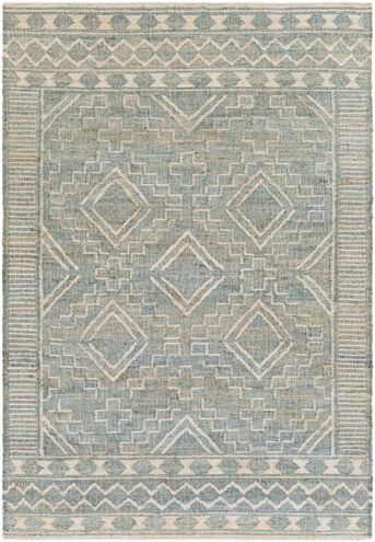 Cadence 90 X 60 inch Dusty Sage Rug in 5 x 8, Rectangle