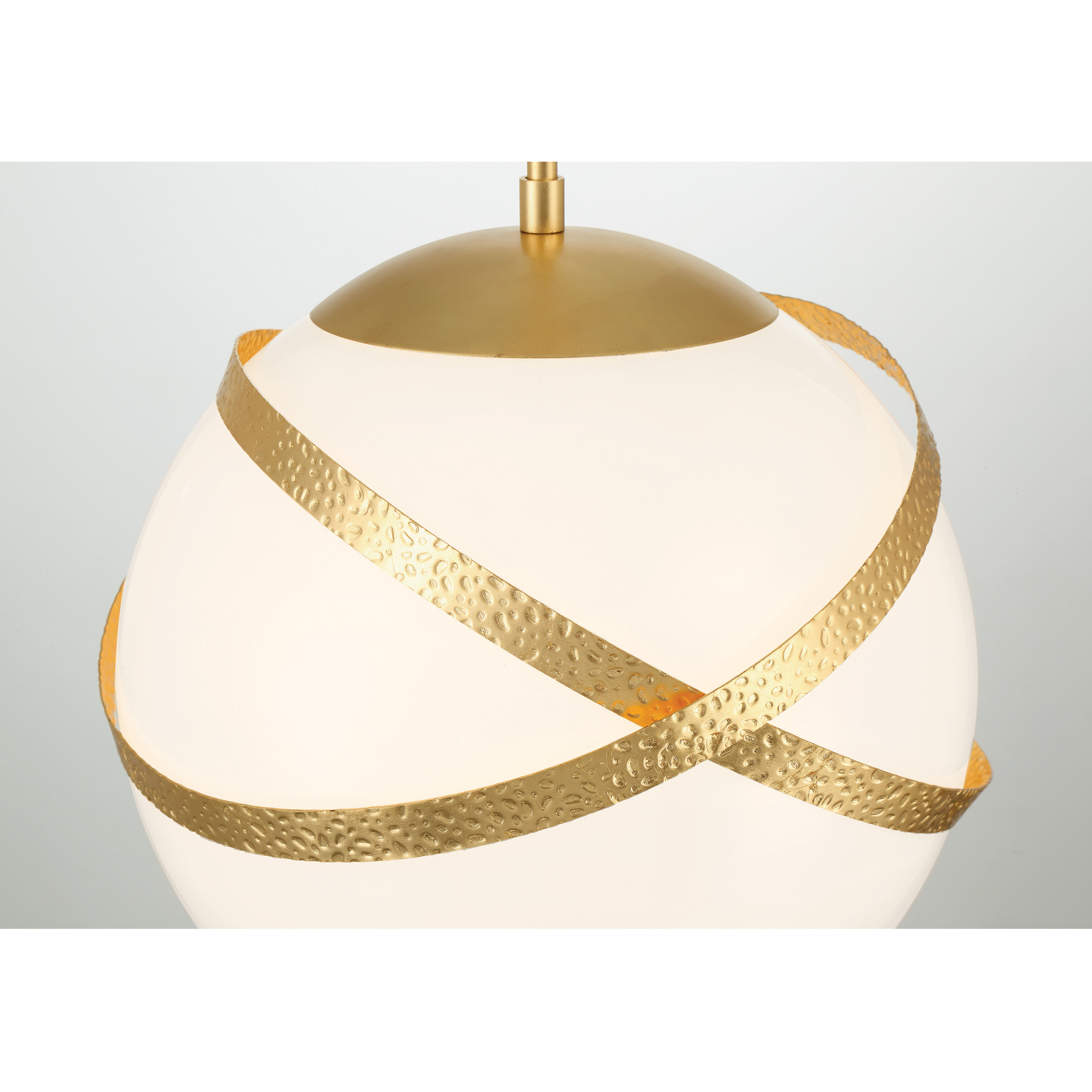Batignolles 1 Light 13.75 inch Spring Gold Leaf Mini Pendant Ceiling Light