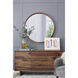 Wayne 39.4 X 39.4 inch Brown Wall Mirror