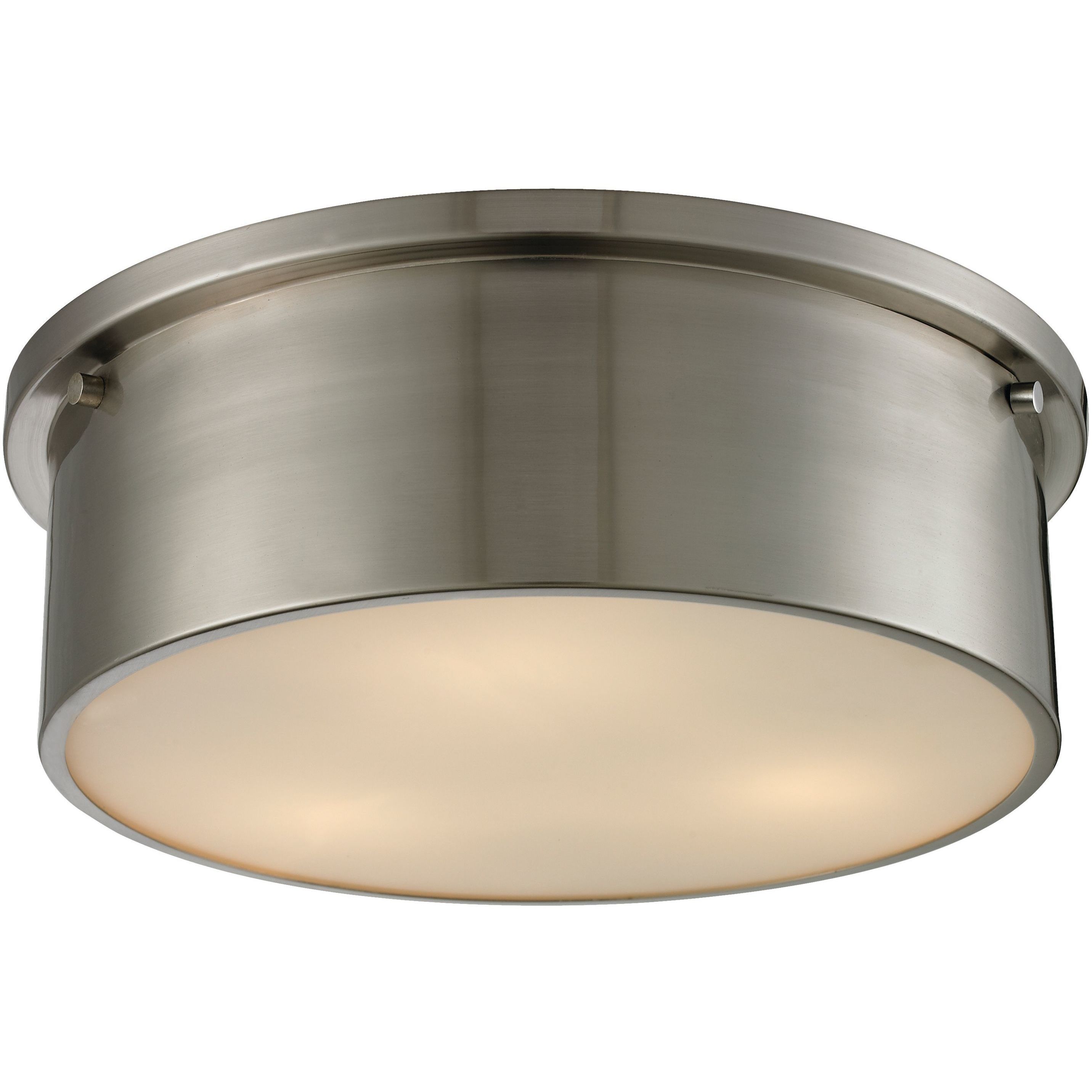 Simpson 3 Light 14.00 inch Flush Mount