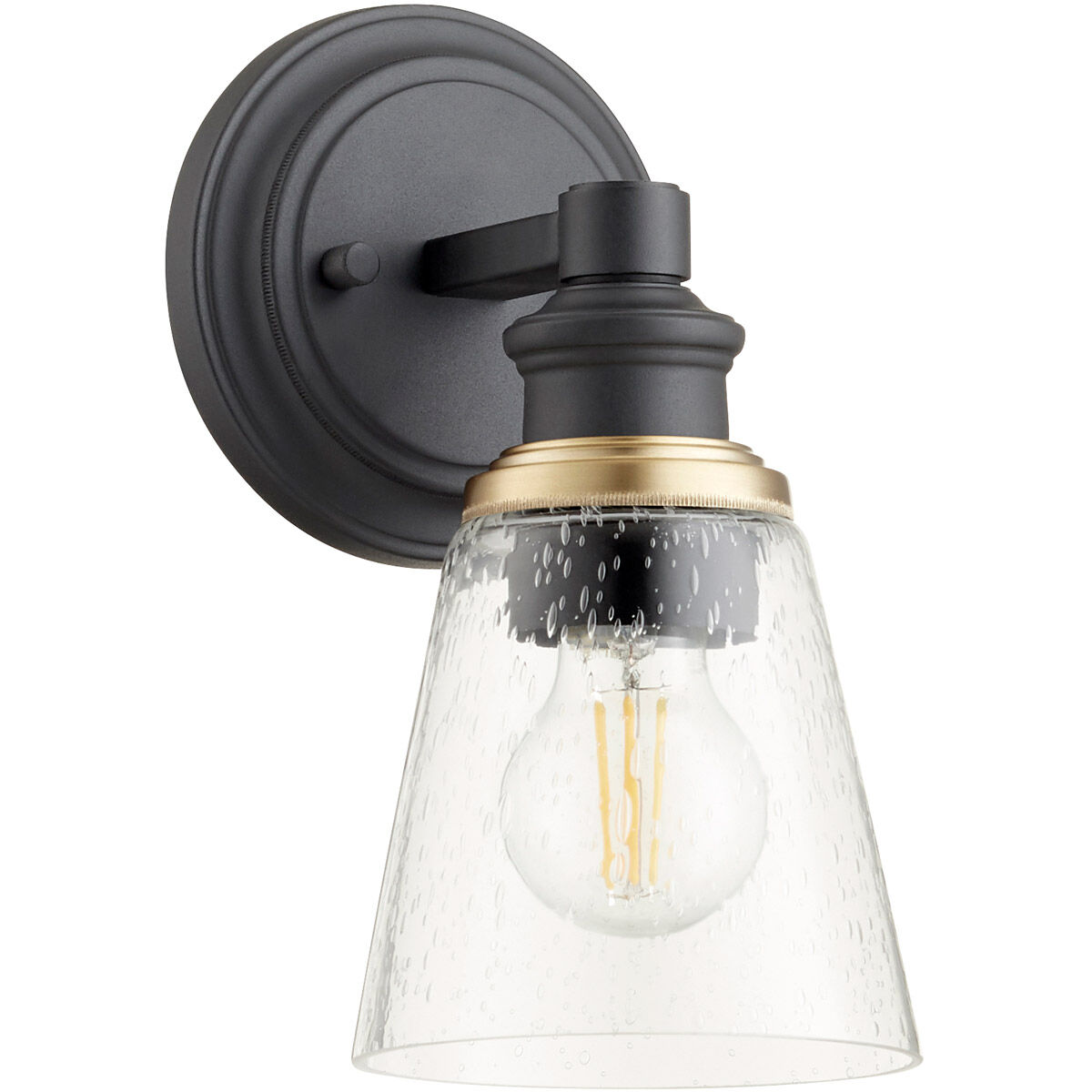 Dunbar 1 Light 5 inch Noir Wall Sconce Wall Light