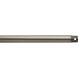 Independence Antique Pewter Fan Down Rod, 36 inch