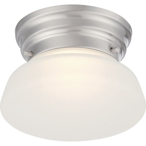 Bogie LED 6 inch Brushed Nickel Flush Mount Ceiling Light