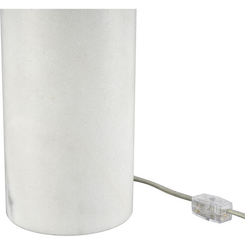 Regina 13.5 inch 3.00 watt White Desk Lamp Portable Light