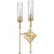 Esme Wall Sconce Wall Light in Modern Gold