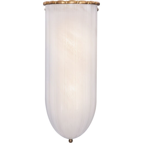 AERIN Rosehill 2 Light 6 inch Hand-Rubbed Antique Brass Linear Bath Light Wall Light