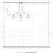 Manorwood 3 Light 49 inch Soft Gold Linear Chandelier Ceiling Light