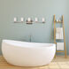 Cassie 5 Light 42 inch Stain Nickel Bath Sconce Wall Light