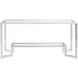 Harmony 63 inch Silver Console Table