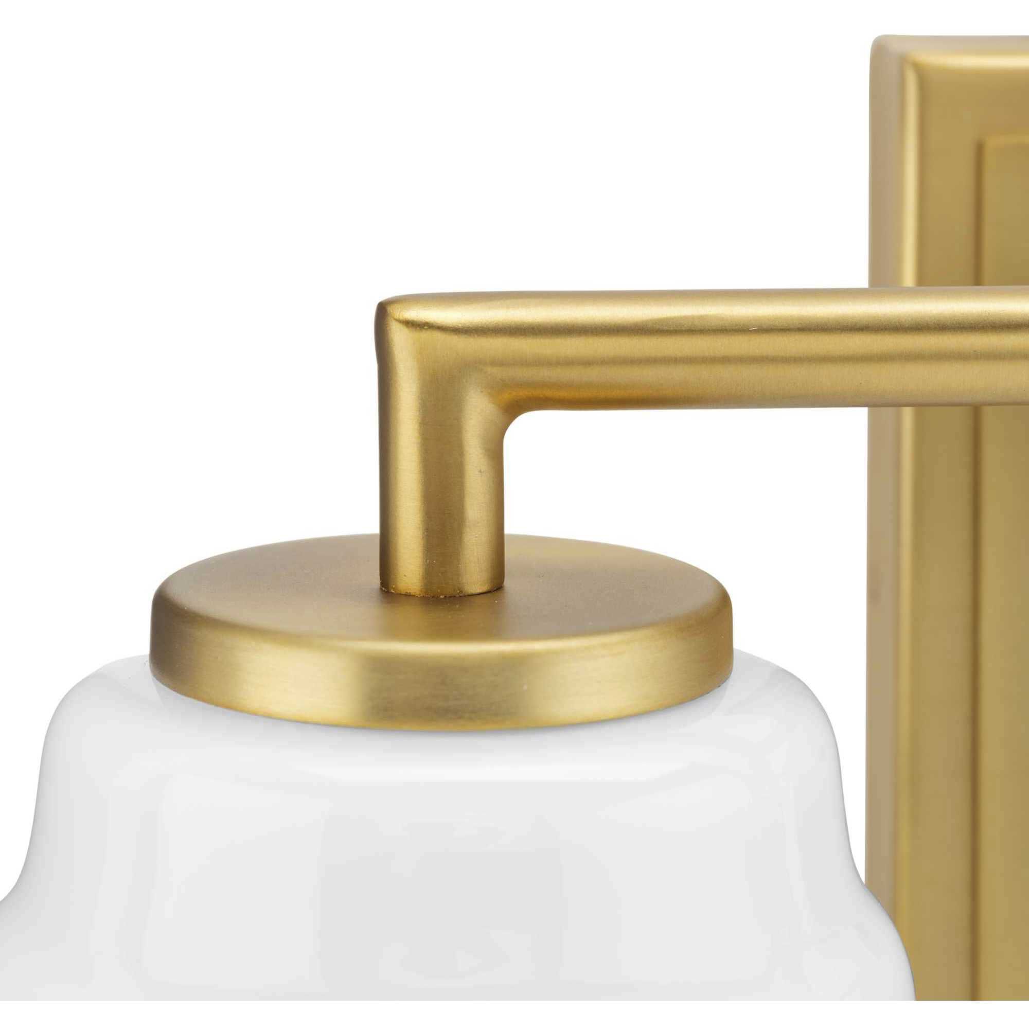 Spenser 2 Light 15.62 inch Brushed Gold Vanity Light Wall Light