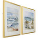 Cameron Multi - Blue and White and Cream and Tan Wall Art