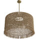 Amari 5 Light 31 inch Natural Chandelier Ceiling Light