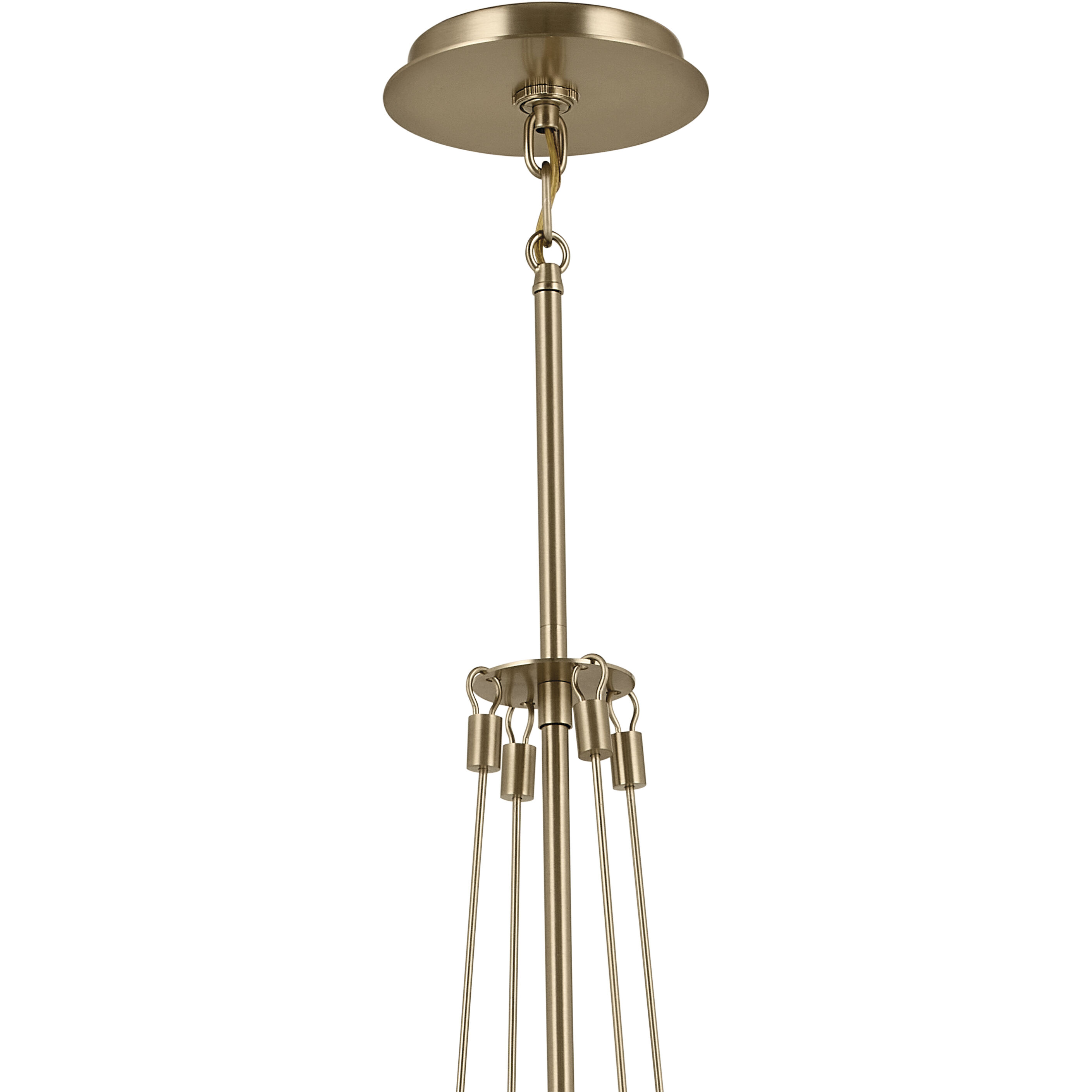 Albers LED 10.5 inch Champagne Bronze Pendant Ceiling Light