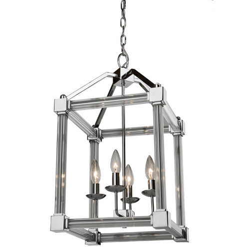 Prince Arthur 4 Light 12.5 inch Chrome Chandelier Ceiling Light