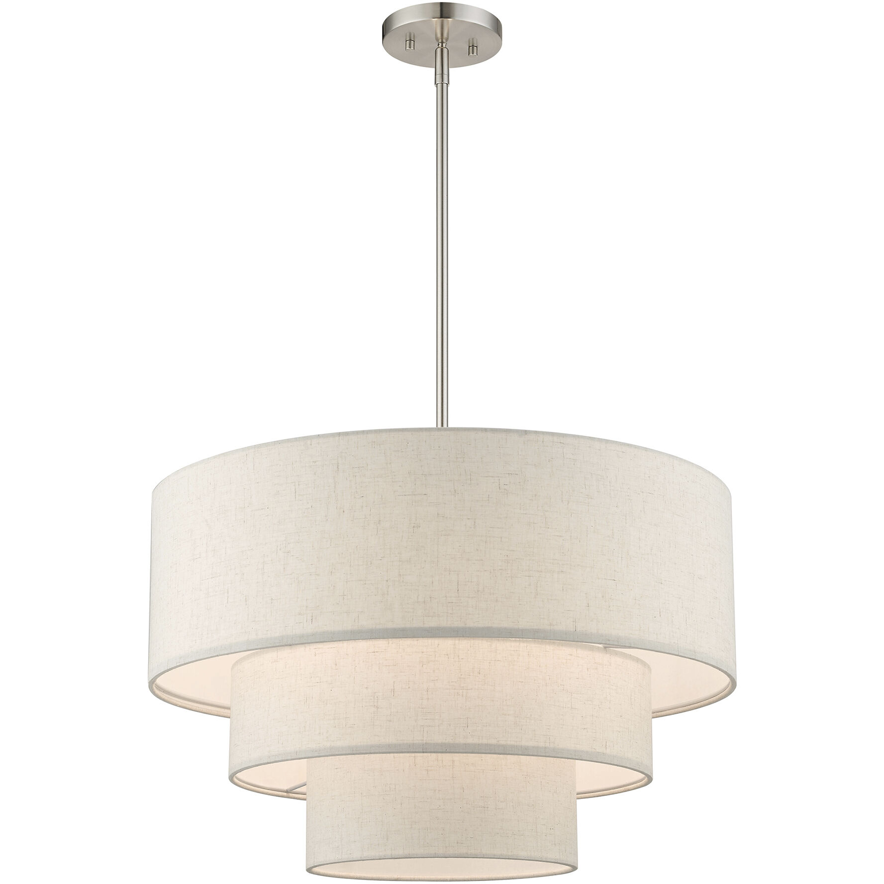 Gladstone 4 Light 23 inch Brushed Nickel Pendant Chandelier Ceiling Light