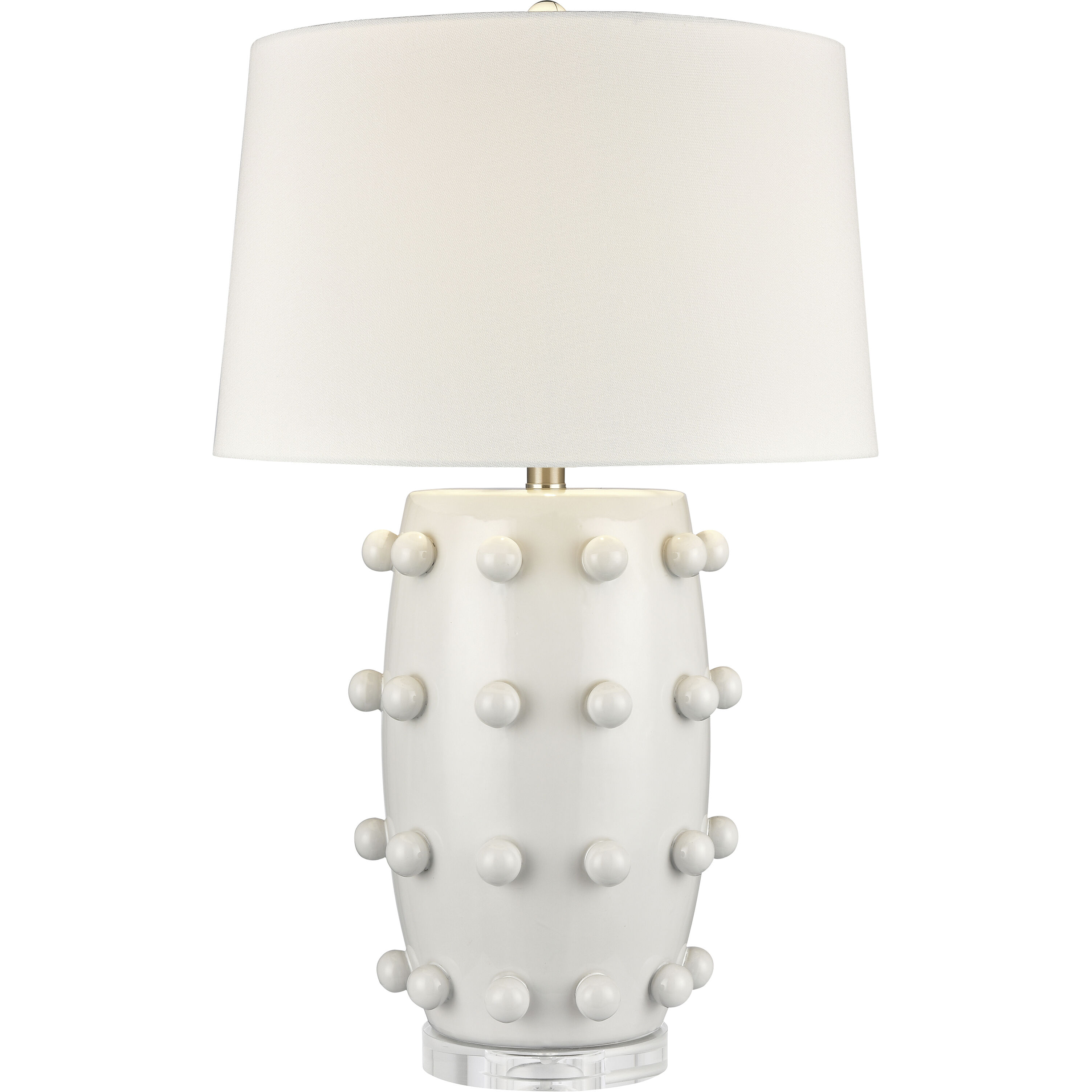 Torny 28 inch 150 watt White Table Lamp Portable Light