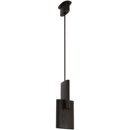 Kelly Wearstler Lotura LED 8 inch Museum Black Intersecting Pendant Ceiling Light
