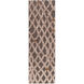 Midelt 96 X 30 inch Dark Brown, Taupe, Camel Rug