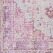 Antioch 125.98 X 94.49 inch Red/Light Gray/Lavender/Purple Machine Woven Rug in 8 x 10, Rectangle