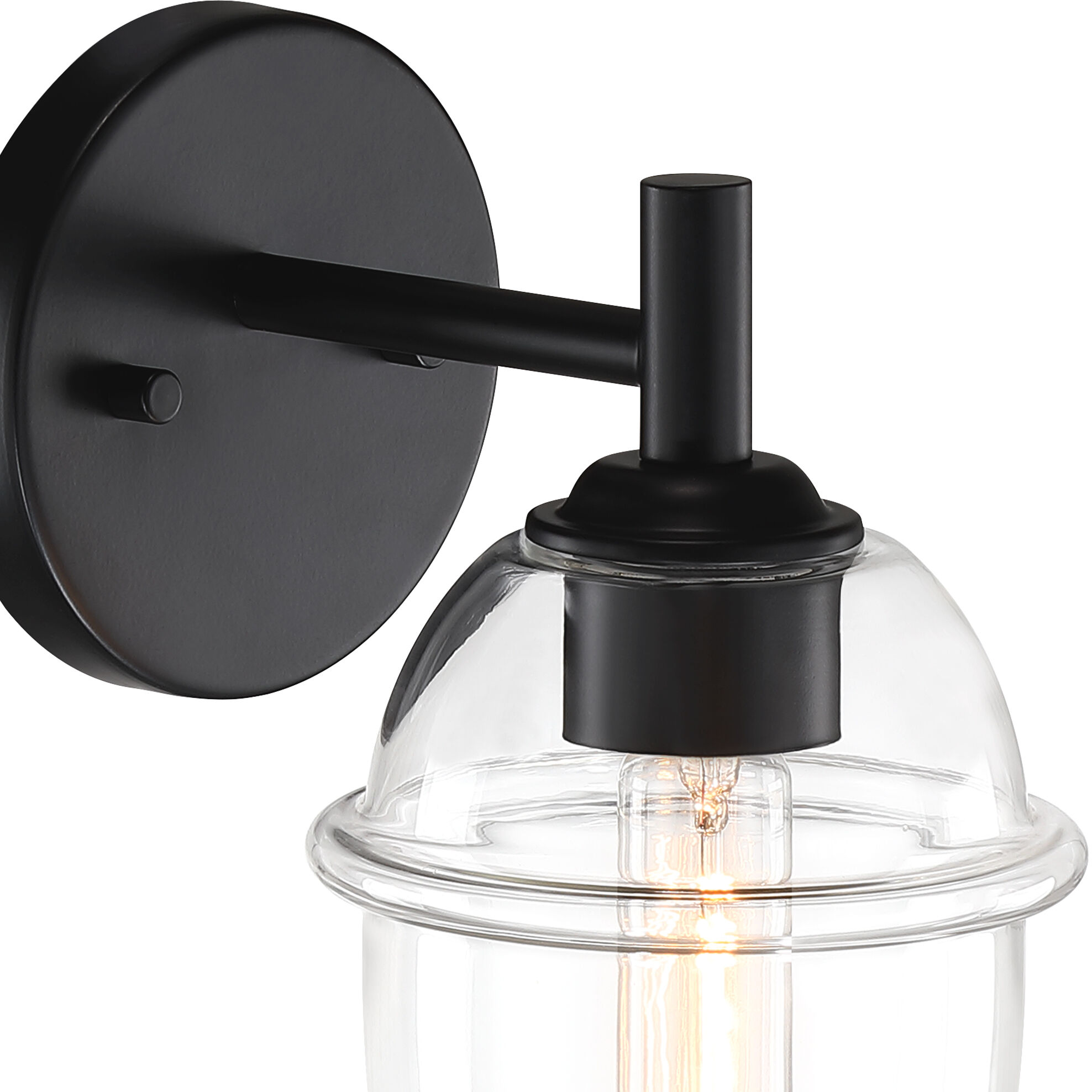 Summer Jazz 1 Light 5.5 inch Matte Black Wall Sconce Wall Light