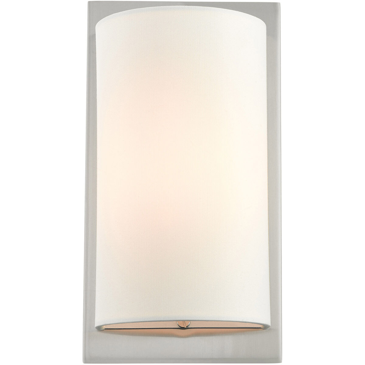 Meridian 1 Light 6 inch Brushed Nickel ADA Wall Sconce Wall Light