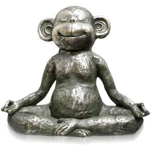 Yoga Monkey 17 X 15 inch Sculpture