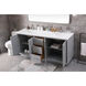 Hayes 72 X 22 X 35 inch Grey Vanity Sink Set