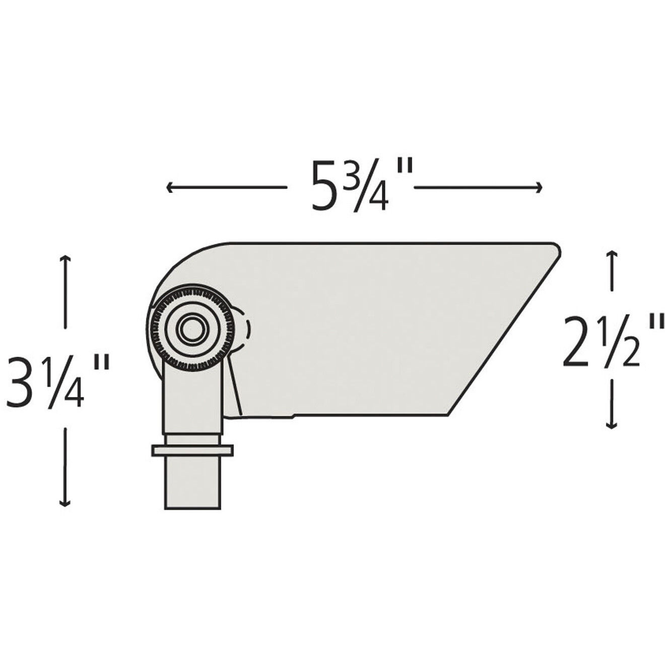 Lumacore 120v 12.00 watt Bronze Landscape Spot Light, Variable Output