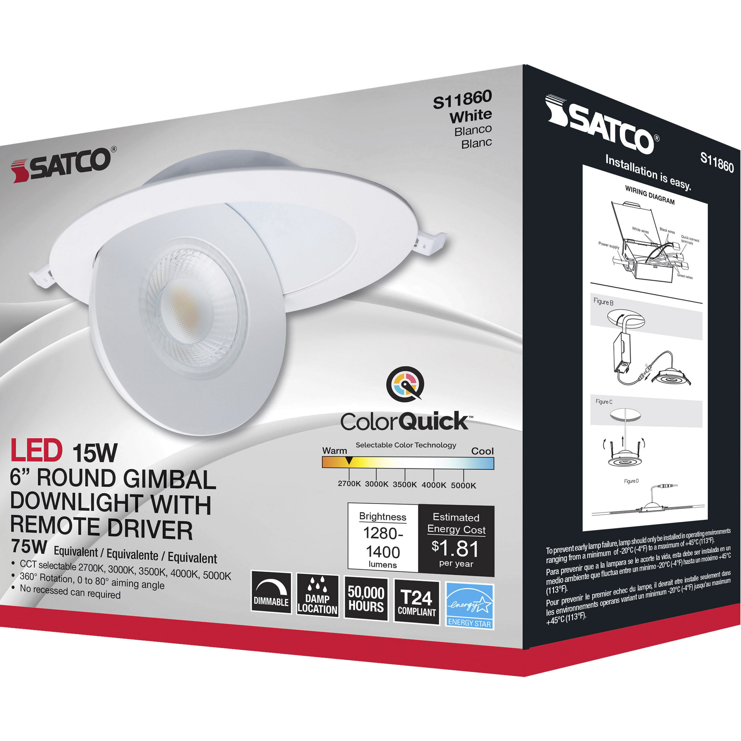 Edgewood Integrated White Recessed