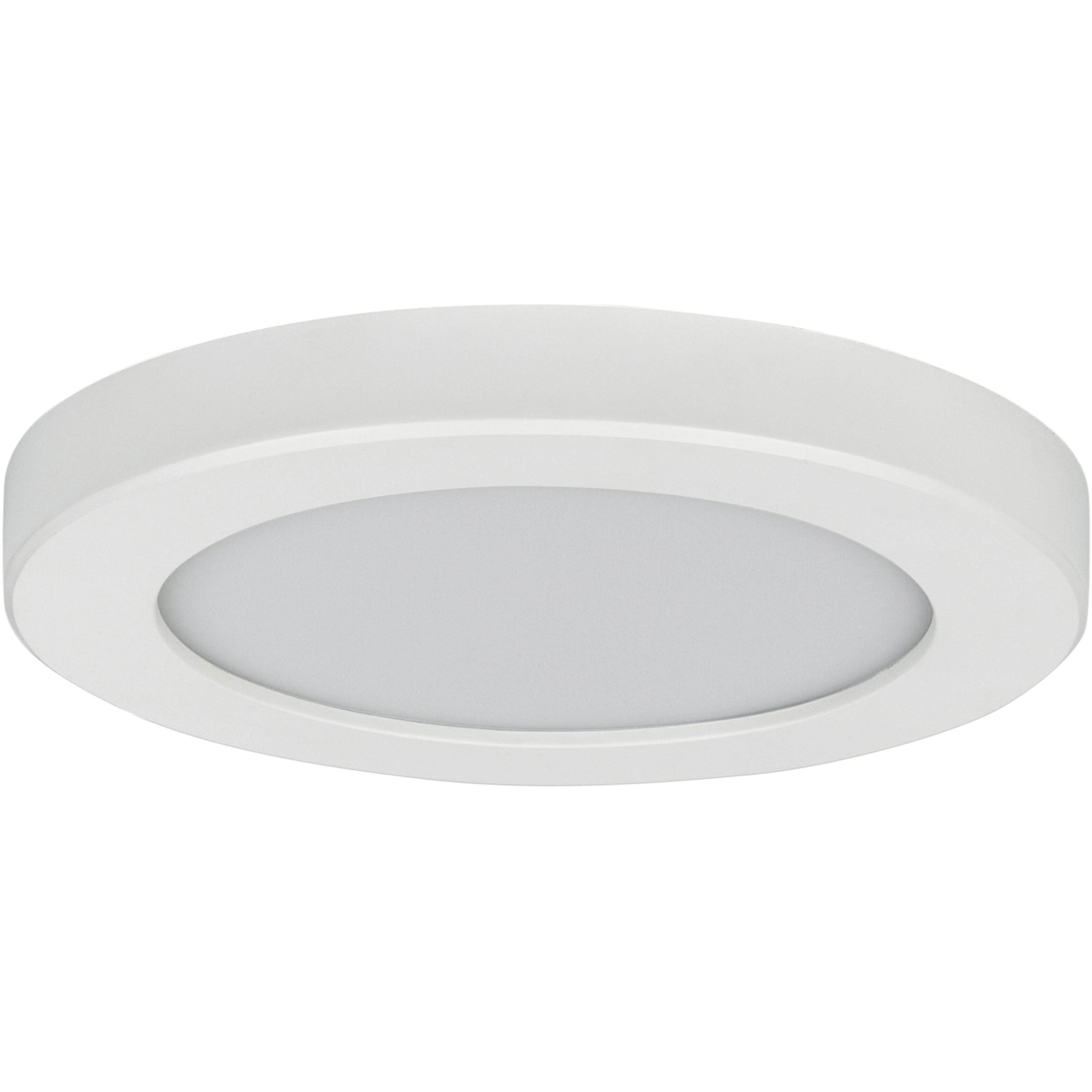Slim LED 5 inch White Flush Mount Ceiling Light