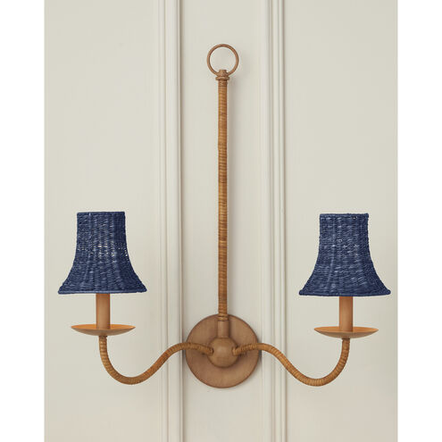 Bell Indigo 5.5 inch Chandelier Shade, Suzanne Duin Collection