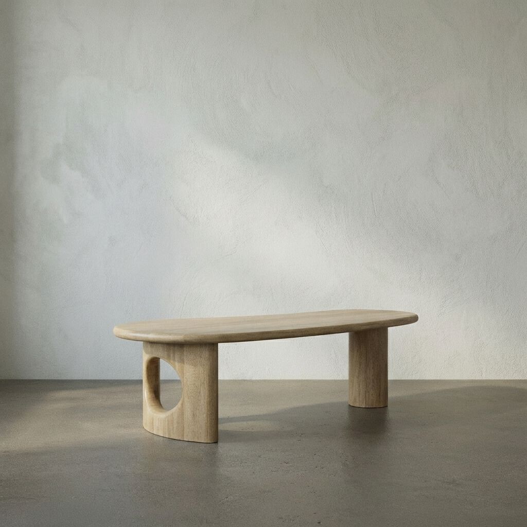 Harvey 67 X 28 inch Washed Walnut Coffee Table